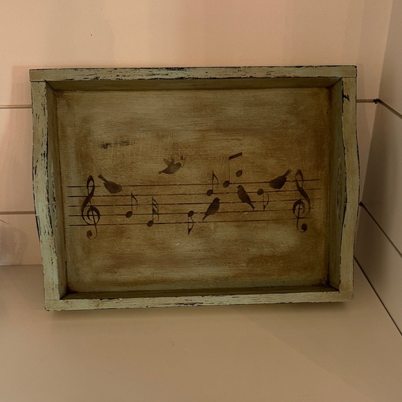 Musical Note Decorative Tray - Picture 2 of 7